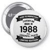 Premium Vintage  1988 Pin-back button