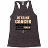 Uterine Cancer Awareness I Wear Peach For Some Special To Me Racerback Tank