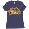 friends doodle!! Ladies Fitted T-Shirt