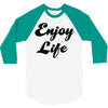 enjoy life 3/4 Sleeve Shirt