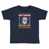 most wanted beard man this christmas Toddler T-shirt