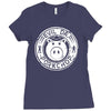 evil dr doctor porkchop Ladies Fitted T-Shirt