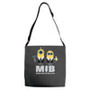 men in black Adjustable Strap Totes