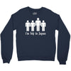 i'm big in japan Crewneck Sweatshirt