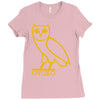 drake, ovoxo owl Ladies Fitted T-Shirt