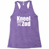 kneel before zod Racerback Tank
