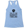 this is the darkest timeline Racerback Tank