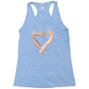 bacon heart Racerback Tank