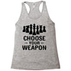 Chess Choose Your Weapon, Racerback Tank