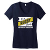 rugby thing wouldn't understand Women's V-Neck T-Shirt
