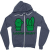 lookin' sharp Zipper Hoodie