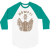 captain howdy 3/4 Sleeve Shirt