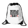 World Suicide Prevention Day Drawstring Bags