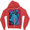 old rider Zipper Hoodie