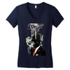 business man Women's V-Neck T-Shirt