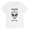 humans aren't real V-Neck Tee
