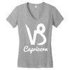 capricorn zodiac Women's V-Neck T-Shirt