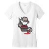 freddy krueger cartoon ideal birthday present or gift Women's V-Neck T-Shirt