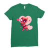 KISS ME PLEASE Ladies Fitted T-Shirt