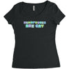 homophones are gay Women's Triblend Scoop T-shirt