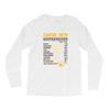 Cancer Facts Zodiac Long Sleeve Shirts