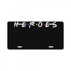Heroes License Plate
