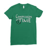 compression of time Ladies Fitted T-Shirt