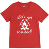 lets get toasted V-Neck Tee