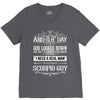 And 8th Day God Look Down So God Made A Scorpio Guy V-Neck Tee