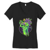 scared straight Women's V-Neck T-Shirt