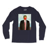 Rene Magritte Parody Impeach Trump Long Sleeve Shirts