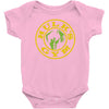 hulk's gym funny Baby Onesie