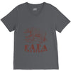 papa the strong V-Neck Tee
