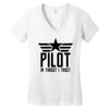 pilot Women's V-Neck T-Shirt