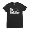 the rodfather! Ladies Fitted T-Shirt