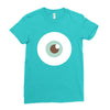 eye Ladies Fitted T-Shirt
