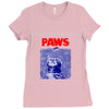 paws (jaws) Ladies Fitted T-Shirt