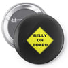 belly on board beer Pin-back button