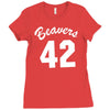beavers 42 Ladies Fitted T-Shirt