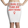 Girls Can Do Anything Pencil Skirts