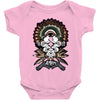 smokin pipes n feathers Baby Onesie