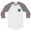 Final Space Mooncake Pocket 3/4 Sleeve Shirt