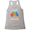 say i do down under Racerback Tank