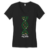 it's in my dna Women's V-Neck T-Shirt