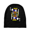 party king design funny humor cool graph baseball Baby Beanies