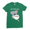 My Puns Are Ladies Fitted T-Shirt