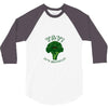 one cheer for broccoli 3/4 Sleeve Shirt