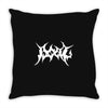 boal encyclopaedia metallum Throw Pillow