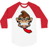 monkey (2) 3/4 Sleeve Shirt