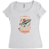never surrender Women's Triblend Scoop T-shirt